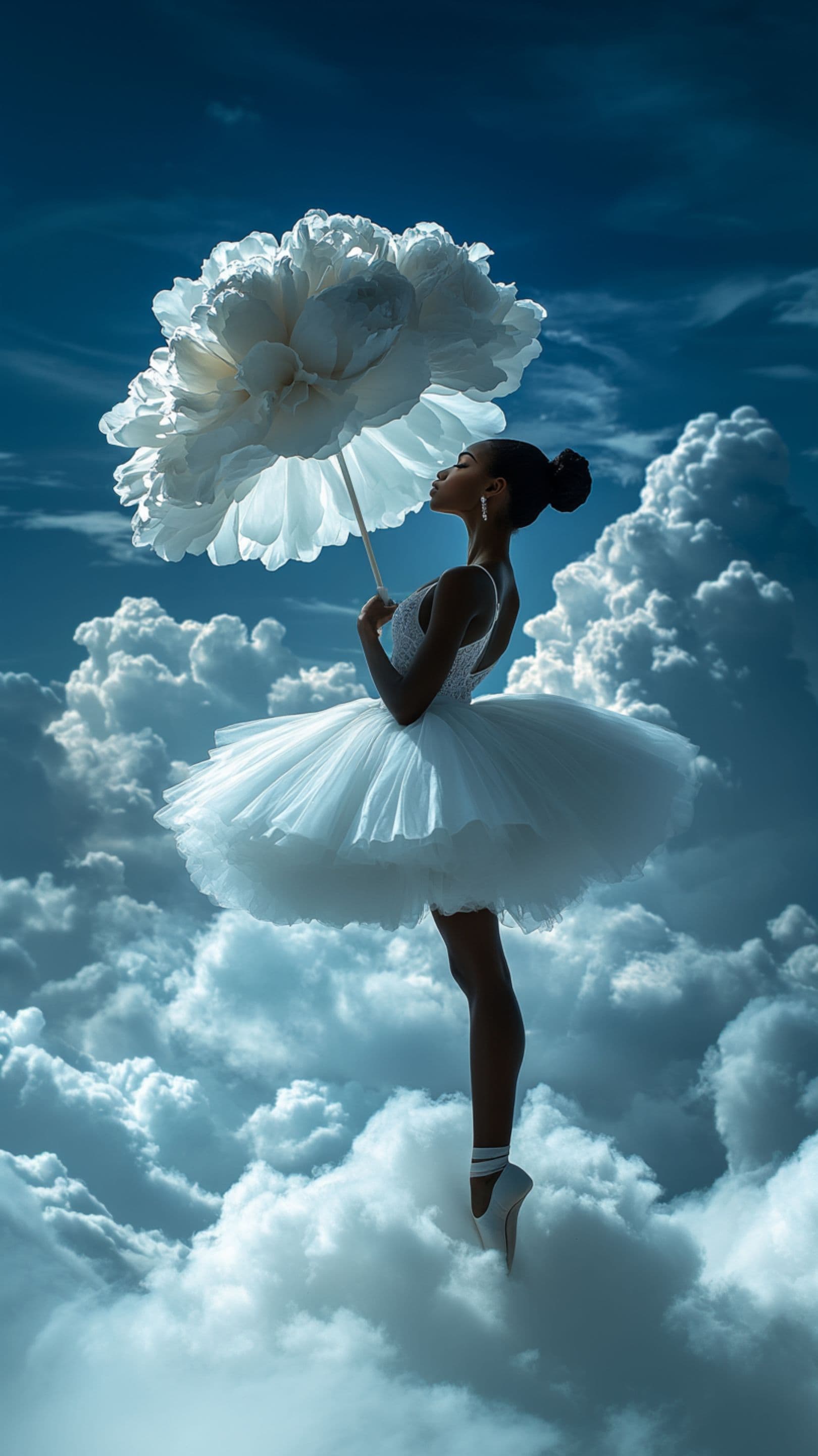 Cloud Ballet Fantasy Mobile Wallpaper