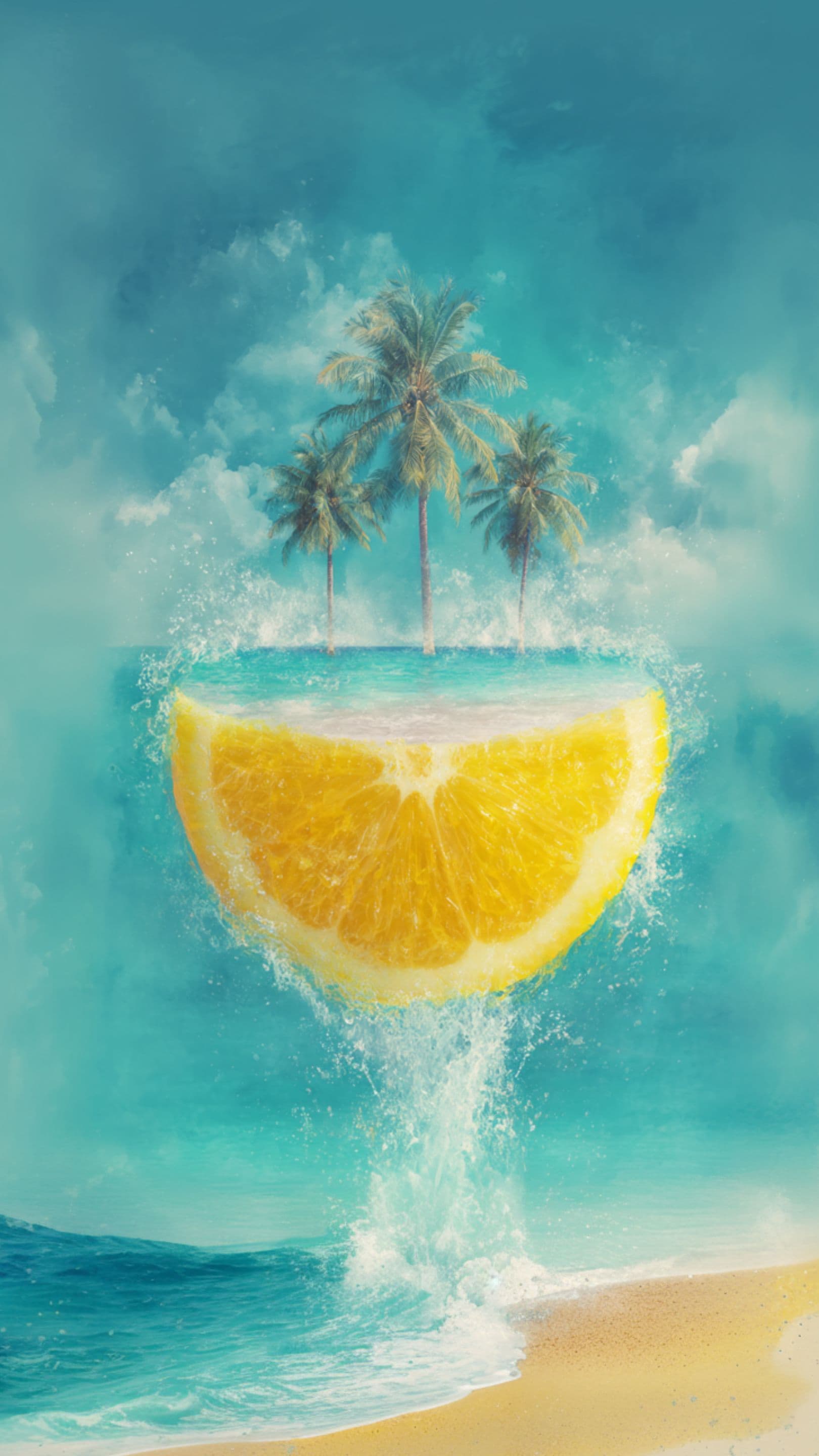 Tropical Lemon Island Summer